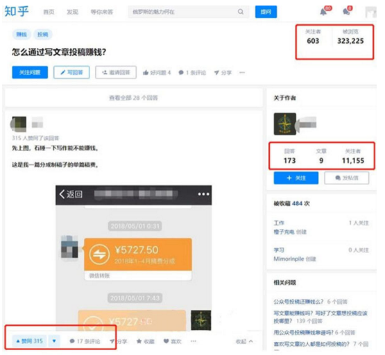 知乎截流关键词如何赚钱？知乎经验心得第5张