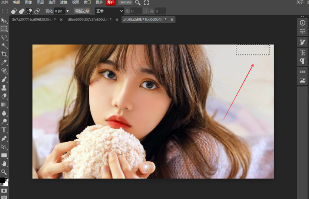 Photoshop(PS软件)怎么去除图片素材上的水印文字？6